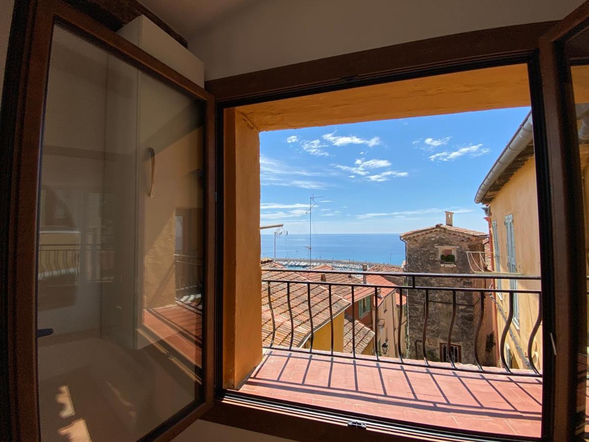 Vieux Chateau, Vue Mer Lägenhet Menton Exteriör bild